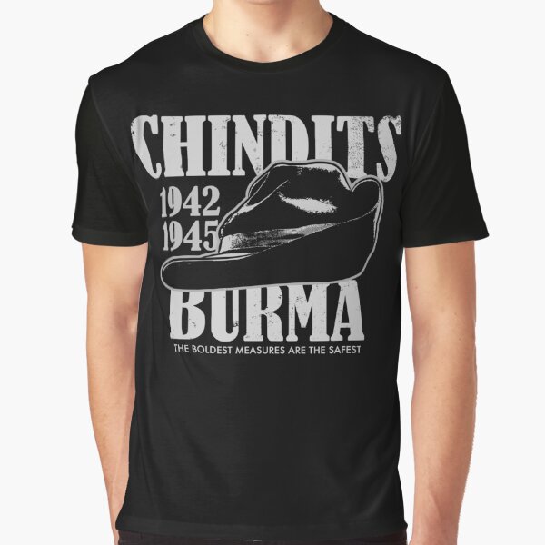 Vista previa del artículo con la obra «Fuerzas especiales británicas de la Segunda Guerra Mundial - Chindits Birmania (angustiado)», diseñado y vendido por StrongVlad.