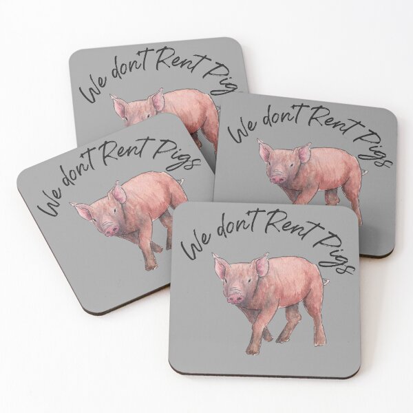 Item preview, We don’t rent pig designed and sold by designbyjodyb.