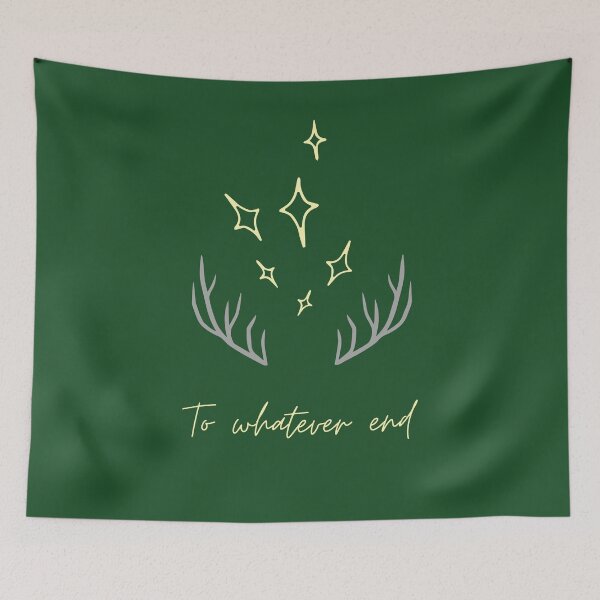 Item preview, To whatever end Throne of Glass quote, Sarah J. Maas designed and sold by ivy-ish.