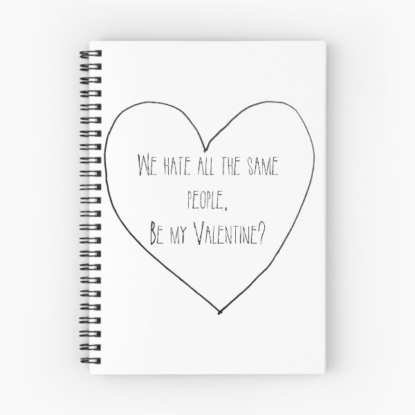 Item preview, We hate all the same people, by my Valentine? designed and sold by TheIzzySquishy.