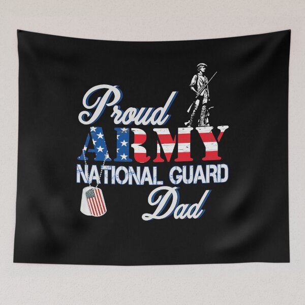 Item preview, Proud Army National Guard Dad Tee U.S. Military Gift designed and sold by Genesis68.