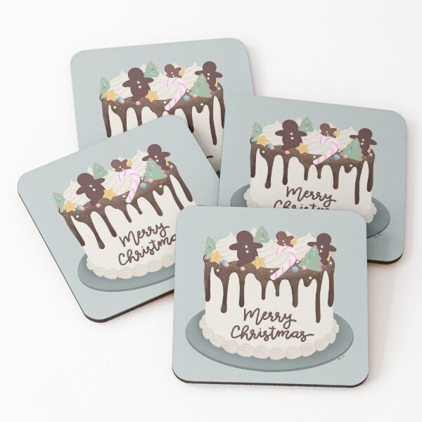 Item preview, Merry Christmas Cake  designed and sold by Andi Martin.