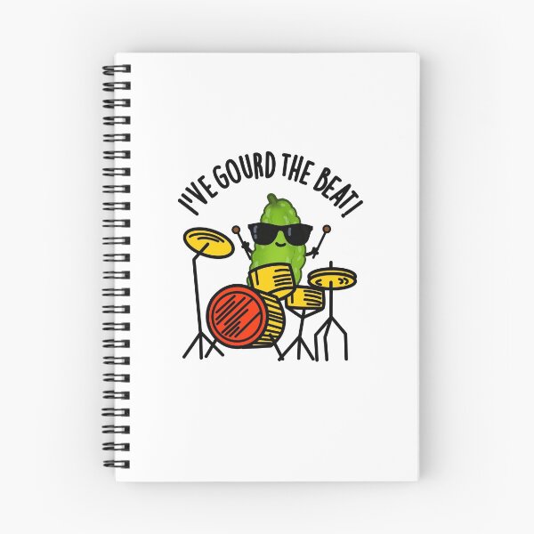 Item preview, I've Gourd The Beat Funny Veggie Puns  designed and sold by punnybone.