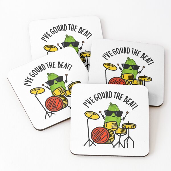 Item preview, I've Gourd The Beat Funny Veggie Puns  designed and sold by punnybone.