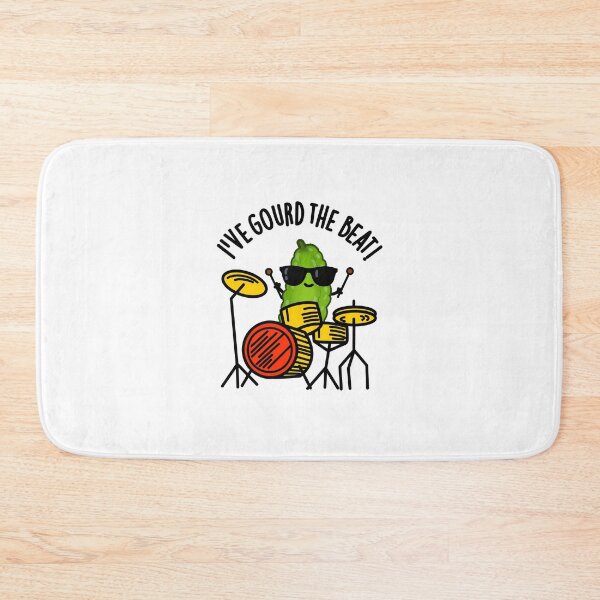 Item preview, I've Gourd The Beat Funny Veggie Puns  designed and sold by punnybone.