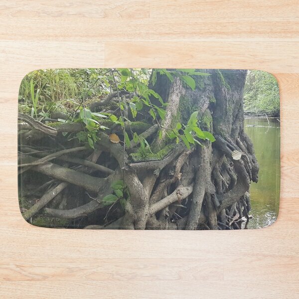 Item preview, Tree roots at the river designed and sold by DarkArtStudio.