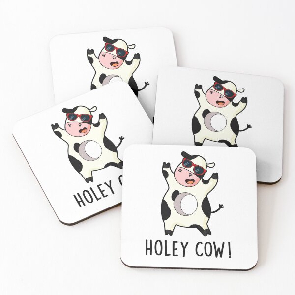 Item preview, Holey Cow Funny Animal Puns  designed and sold by punnybone.