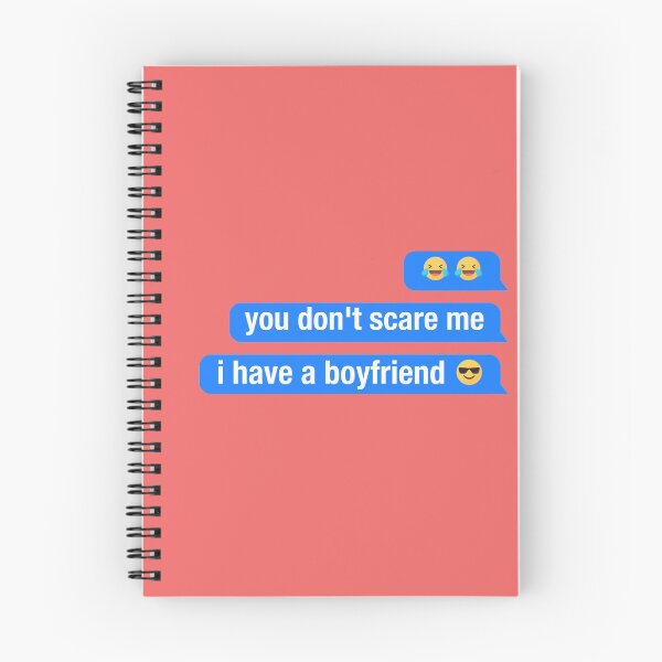 Item preview, you dont scare me i have a boyfriend designed and sold by neodiseno.