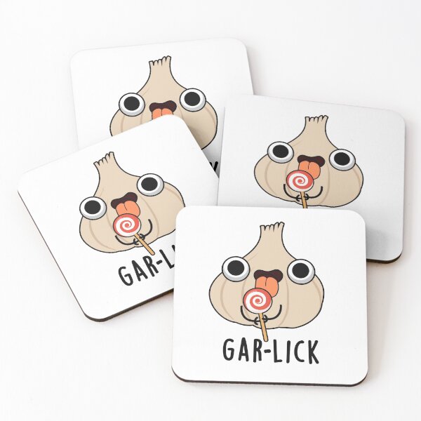 Item preview, Garlick Funny Garlic Herb Puns  designed and sold by punnybone.