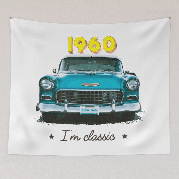 Item preview, Vintage Classic American Car 1960 | Vintage Clothing Stores designed and sold by BestBash.
