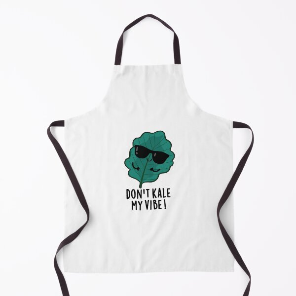 Item preview, Don't Kale My Vibe Funny Veggie Puns designed and sold by punnybone.
