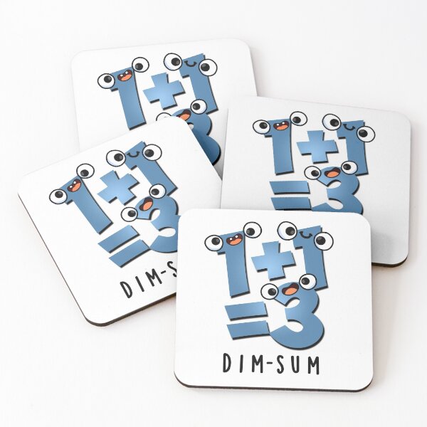 Item preview, Dim Sum Funny Math Food Puns  designed and sold by punnybone.
