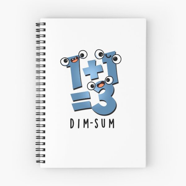 Item preview, Dim Sum Funny Math Food Puns  designed and sold by punnybone.