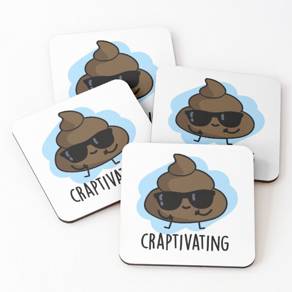Item preview, Craptivating Funny Poop Puns  designed and sold by punnybone.
