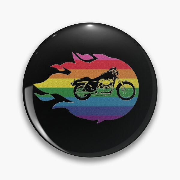 Item preview, LGBT Motorbike shirt for Gay Biker designed and sold by Che-Tatanka.