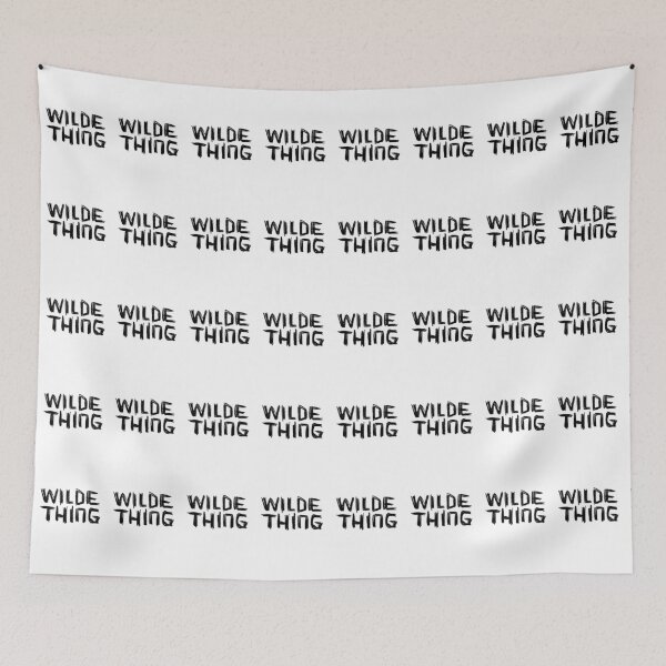 Item preview, Wilde Thing, Wild Thing, Oscar literature pun - Oscar Wilde designed and sold by badlydrawnbabe.