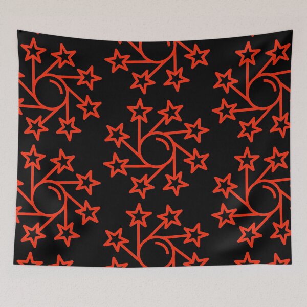Aperçu de l'œuvre Snowflake, This Holiday Season A Little Brighter With Christmas Masks.( background, Black) créée et vendue par Patternsonly.