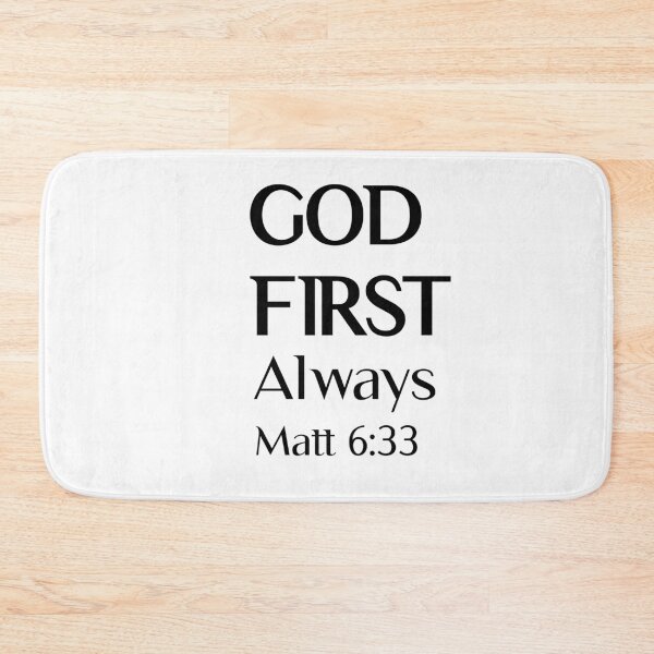Item preview, Put God First - Matthew 6: 33 designed and sold by Leefs.