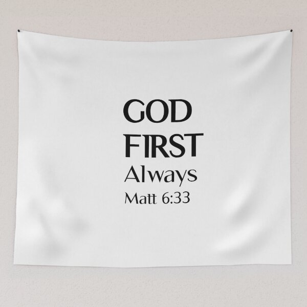 Item preview, Put God First - Matthew 6: 33 designed and sold by Leefs.