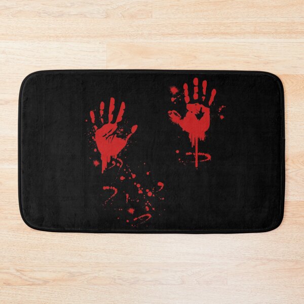 Item preview, Halloween bloody hands blood splatter gift idea designed and sold by BigLoro.