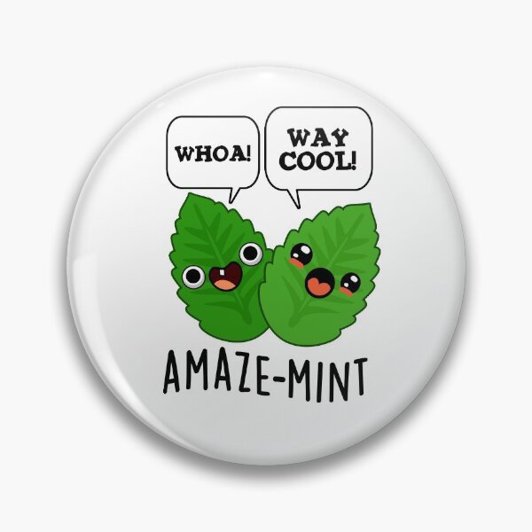 Item preview, Amaze-mint Funny Mint Puns  designed and sold by punnybone.