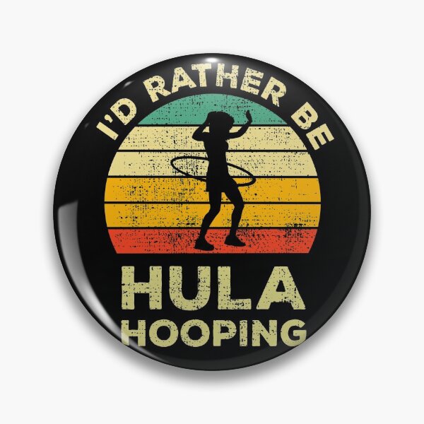 Item preview, I’d Rather Be Hula Hooping Vintage Gift For Hula Hoopers designed and sold by JokeGysen.