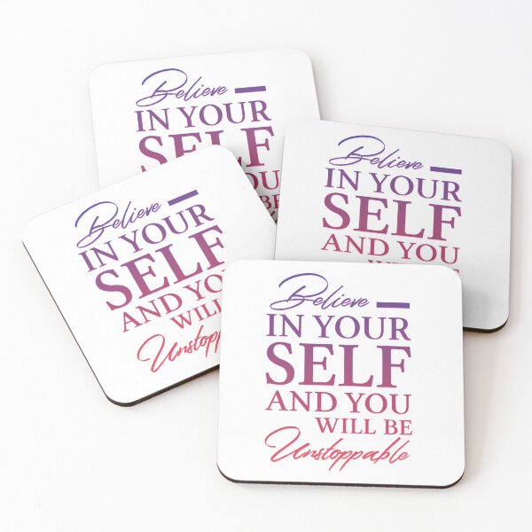 Item preview, Believe in Yourself and You Will Be Unstoppable designed and sold by MoStorish.