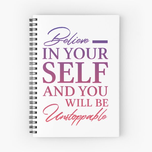 Item preview, Believe in Yourself and You Will Be Unstoppable designed and sold by MoStorish.