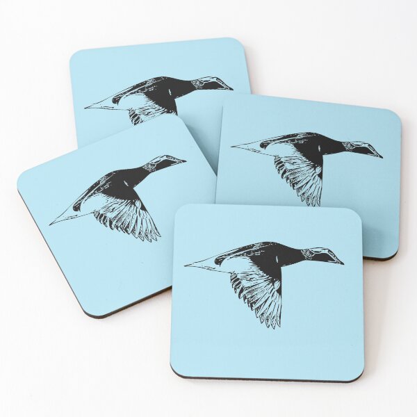 Item preview, Common Eider Black Print designed and sold by designsasstultd.