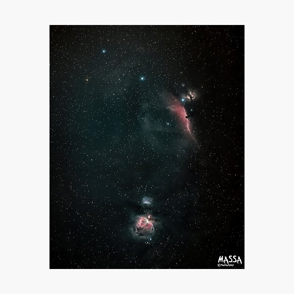 The magnificient Orions Belt Photographic Print