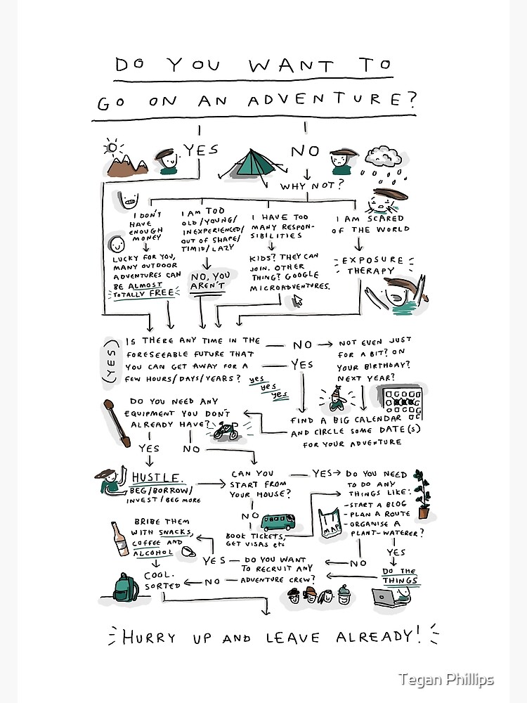 "Do You Want To Go On An Adventure" by teganphillips