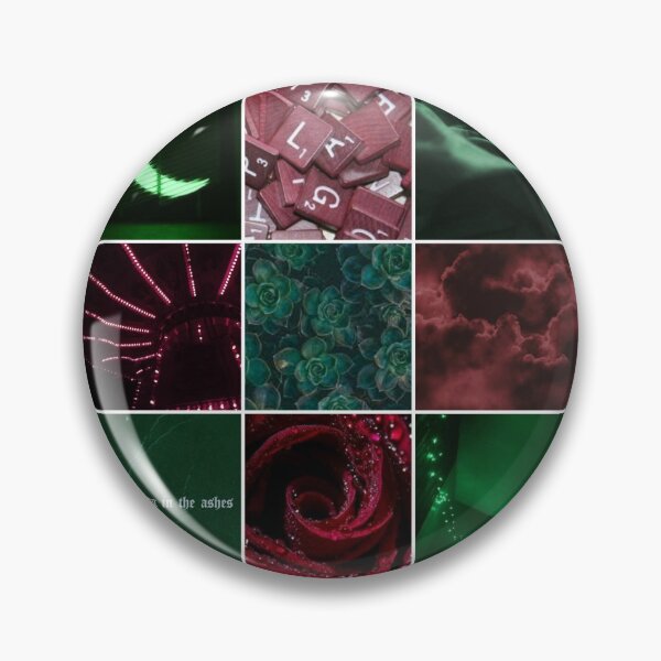 Artikelvorschau, Rotes und grünes Moodboard entworfen und verkauft von feardeargcrafts.