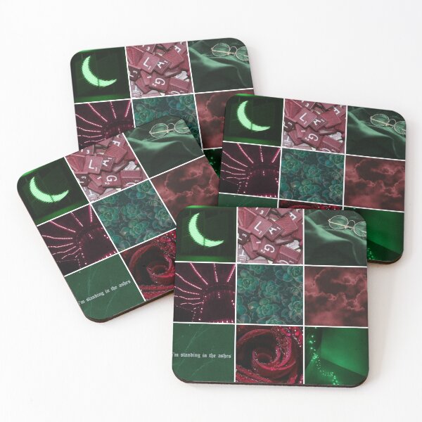 Item preview, Red and Green Moodboard designed and sold by feardeargcrafts.
