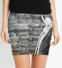 Vincent Phantomhive Lettering Mini Skirt