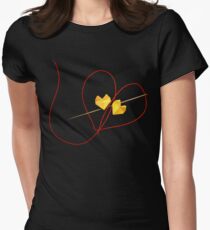 Red String of Fate Women's Fitted T-Shirt