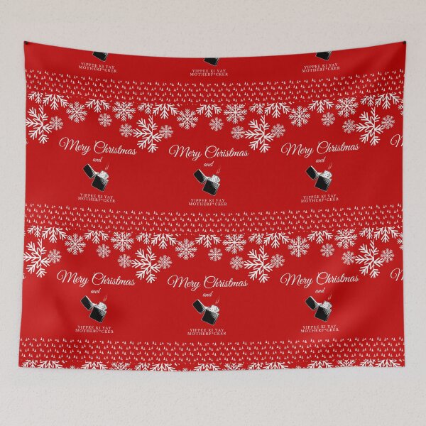Item preview, Merry Christmas and yippee ki yay designed and sold by NiceSign.