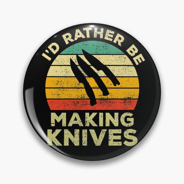 Item preview, I’d Rather Be Making Knives Vintage Gift For Knife Makers designed and sold by JokeGysen.