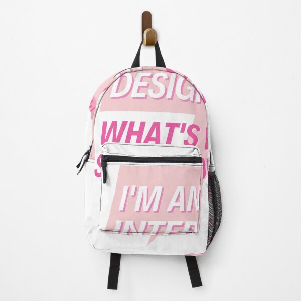 Item preview, I'm an Interior Designer what's your superpower? Pink designed and sold by MerchActually.