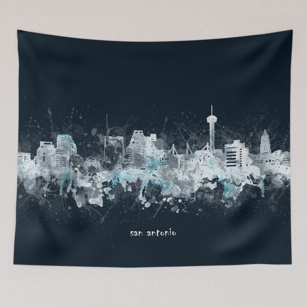 Item preview, san antonio skyline designed and sold by BekimART2.