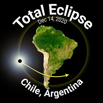 Artwork thumbnail, Total Solar Eclipse - Dec 14th 2020 by notstuff