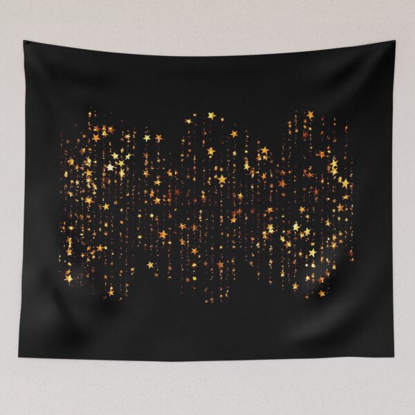 Item preview,  Christmas Golden Star pattern designed and sold by NomadMessenger.