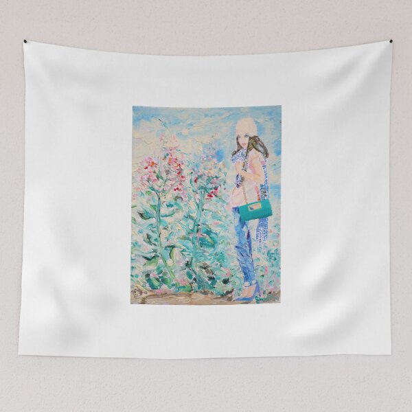 Item preview, FIGURE OF A GIRL WITH TWO PLANTS designed and sold by lautir.