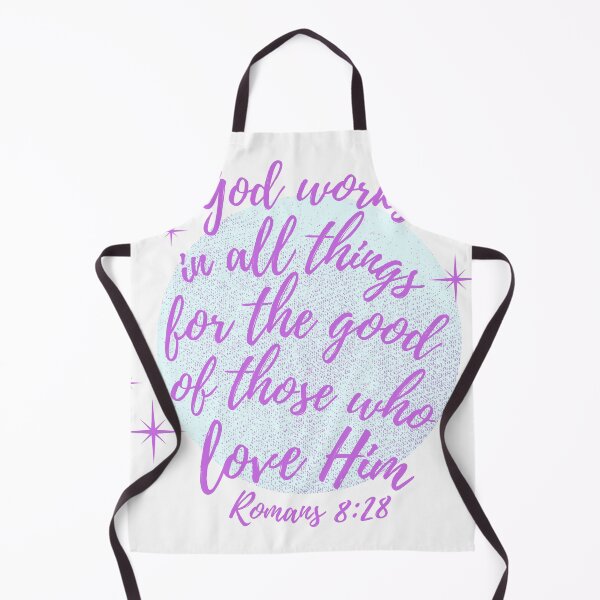 Item preview, Christian quote Romans 8:28 designed and sold by pureheartvision.