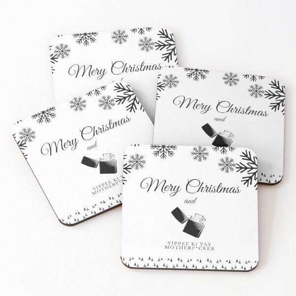 Item preview, Merry Christmas and yippee ki yay designed and sold by NiceSign.