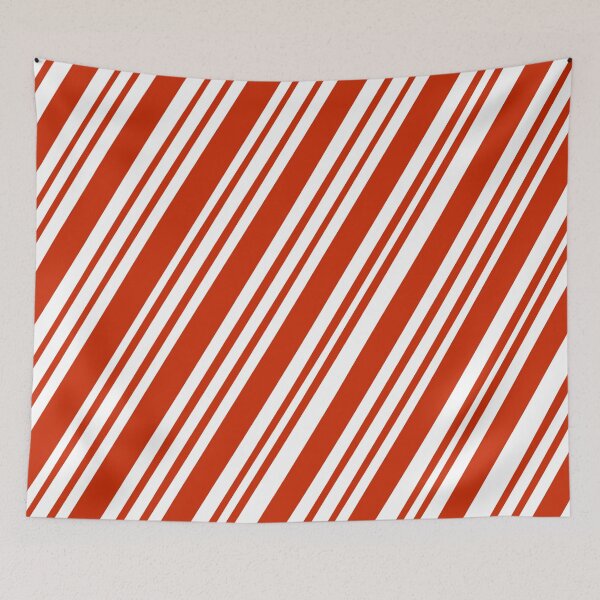 Item preview, Red and White Candy Cane Stripes for Christmas designed and sold by Zurickdesigns.