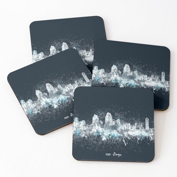 Item preview, san diego skyline designed and sold by BekimART2.