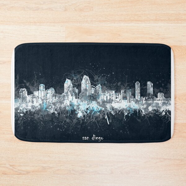 Item preview, san diego skyline designed and sold by BekimART2.