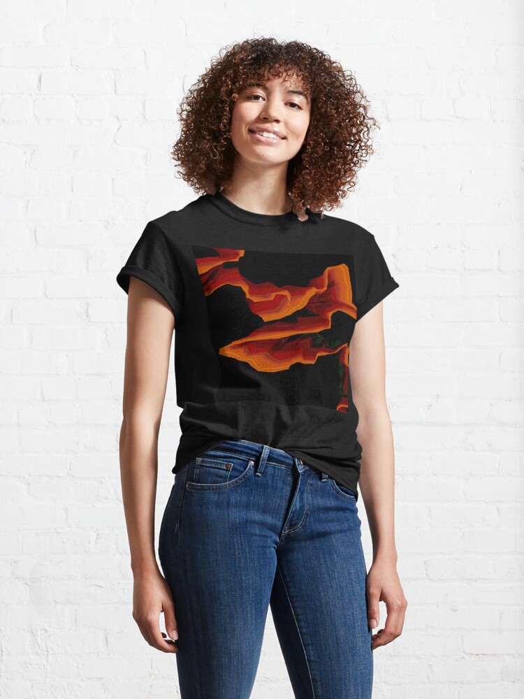 Alternate view of watching as the universe unravels Classic T-Shirt