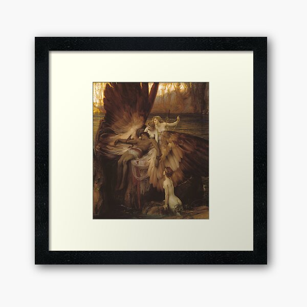 Painting Prints on Awesome Products,  Herbert Draper - The Lament for Icarus Framed Art Print