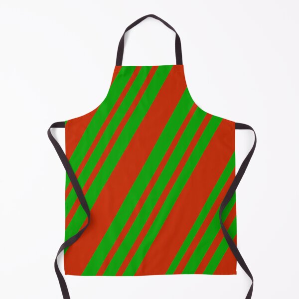 Item preview, Red and Green Candy Cane Stripes for Christmas designed and sold by Zurickdesigns.